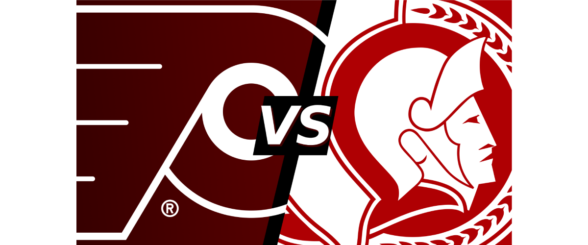 Ottawa Senators VS Philadelphia Flyers